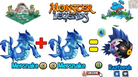 monster legends breedable monsters.